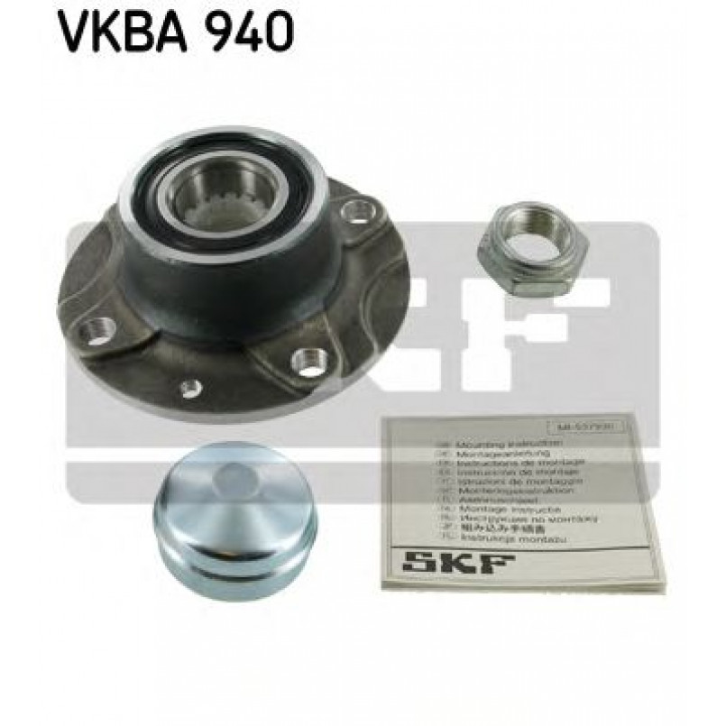 VKBA 940 SKF Ступиця колеса в зборі